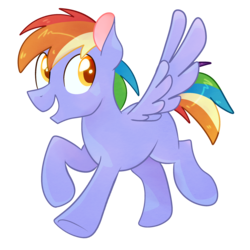 Size: 2500x2500 | Tagged: safe, artist:pilssken, rainbow blaze, pegasus, pony, g4, high res, male, simple background, solo, spread wings, stallion, transparent background, wings