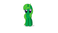 Size: 1280x720 | Tagged: safe, artist:limedreaming, oc, oc only, oc:lime dream, pony, unicorn, animated, base used, butt, flash puppet, plot, solo