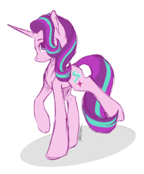 Size: 1471x1772 | Tagged: safe, artist:justart101, starlight glimmer, pony, unicorn, g4, female, simple background, solo, transparent background