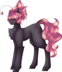 Size: 1605x1870 | Tagged: safe, artist:mauuwde, oc, oc only, oc:seek, original species, pony, female, mare, simple background, solo, transparent background