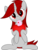 Size: 4607x6000 | Tagged: safe, artist:waveywaves, oc, oc only, oc:waves, pony, absurd resolution, heart, holiday, hoof hold, letter, mouth hold, simple background, solo, transparent background, valentine's day, valentine's day card