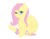 Size: 1600x1236 | Tagged: safe, artist:firepetalfox, fluttershy, pegasus, pony, g4, female, one eye closed, simple background, sitting, solo, transparent background