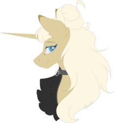 Size: 1024x1088 | Tagged: safe, artist:mauuwde, oc, oc only, oc:heartsaver, pony, unicorn, bust, chest fluff, female, mare, portrait, simple background, solo, transparent background