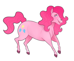 Size: 1024x843 | Tagged: safe, artist:goldypirate, pinkie pie, earth pony, pony, g4, female, hoers, simple background, solo, transparent background