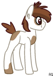 Size: 371x527 | Tagged: safe, artist:azure-quill, pipsqueak, pony, g4, male, simple background, solo, transparent background