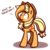 Size: 1024x1024 | Tagged: safe, artist:sugar morning, derpibooru exclusive, applejack, earth pony, pony, g4, confused, cute, female, hat, hooves, lifted leg, mare, reaction image, shocked, shrunken pupils, signature, simple background, solo, surprised, transparent background, what in tarnation