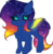 Size: 1326x1351 | Tagged: safe, artist:mauuwde, oc, oc only, oc:supernova, pegasus, pony, chibi, female, mare, simple background, solo, transparent background