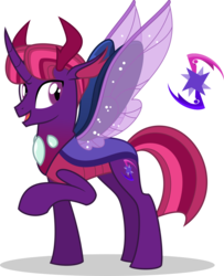 Size: 939x1156 | Tagged: safe, artist:mlp-trailgrazer, oc, oc only, oc:phase shift, changedling, changeling, changepony, changedling oc, changeling oc, offspring, parent:thorax, parent:twilight sparkle, parents:twirax, simple background, solo, transparent background, vector