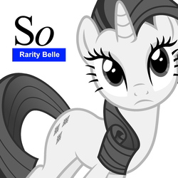 Size: 1200x1200 | Tagged: safe, artist:grapefruitface1, rarity, pony, g4, album cover, female, parody, peter gabriel, ponified, ponified album cover, show accurate, solo