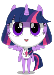 Size: 1664x2291 | Tagged: safe, artist:keronianniroro, twilight sparkle, alicorn, pony, g4, crossover, female, hat, keronian, sergeant frog, simple background, solo, species swap, transparent background, twilight sparkle (alicorn)