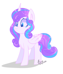 Size: 871x1021 | Tagged: safe, artist:lynchristina, princess flurry heart, alicorn, pony, g4, female, filly, simple background, solo, transparent background