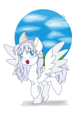 Size: 675x1200 | Tagged: safe, artist:chautung, oc, oc only, oc:felicity, pegasus, pony, female, mare, solo