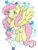 Size: 923x1200 | Tagged: safe, artist:chautung, fluttershy, pony, g4, facebook, female, meta, solo, twitter