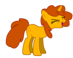 Size: 1280x1024 | Tagged: dead source, safe, artist:mlptmntfan2000, oc, oc only, oc:pineapple soda, pony, unicorn, female, flutteryay, mare, simple background, solo, transparent background, vector, yay