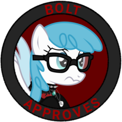 Size: 1000x1000 | Tagged: safe, lightning bolt, white lightning, pegasus, pony, g4, diamond, exploitable bolt, glasses, minecraft, simple background, solo, stamp of approval, transparent background