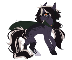 Size: 2000x1650 | Tagged: safe, artist:skimea, oc, oc only, oc:midnight traveler, earth pony, pony, male, simple background, solo, stallion, transparent background