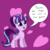 Size: 2362x2359 | Tagged: safe, artist:taurson, starlight glimmer, pony, unicorn, g4, cute, daaaaaaaaaaaw, dialogue, female, glimmerbetes, heart, high res, holiday, mare, s5 starlight, smiling, solo, valentine's day, weapons-grade cute