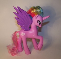 Size: 1435x1388 | Tagged: safe, photographer:kisscurl, princess sterling, alicorn, pony, g4, brushable, female, irl, mare, photo, solo, toy