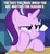 Size: 600x648 | Tagged: safe, edit, edited screencap, screencap, starlight glimmer, g4, my little pony: friendship is magic, uncommon bond, image macro, meme, tfw