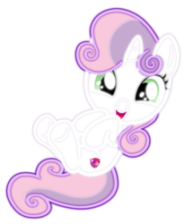 Size: 5083x6206 | Tagged: safe, artist:stay gold, sweetie belle, pony, unicorn, g4, absurd resolution, cutie mark, eyestrain warning, neon, png, shine, simple background, smiling, transparent background