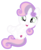 Size: 5083x6206 | Tagged: safe, artist:stay gold, sweetie belle, pony, unicorn, g4, absurd resolution, cutie mark, eyestrain warning, neon, png, shine, simple background, smiling, transparent background