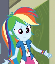 Size: 657x768 | Tagged: safe, screencap, rainbow dash, equestria girls, g4, my little pony equestria girls: friendship games, cool, cropped, female