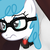 Size: 969x969 | Tagged: safe, artist:lightningbolt, derpibooru exclusive, edit, lightning bolt, white lightning, oc, oc only, oc:psy key, oc:psybolt, pegasus, pony, g4, confused, crystal, exploitable bolt, female, glasses, leather collar, mare, pegasus oc, simple background, solo, wings