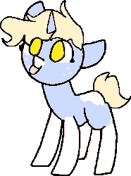 Size: 275x370 | Tagged: safe, artist:nootaz, oc, oc only, oc:nootaz, pony, unicorn, :p, animated, cute, female, mare, nootabetes, silly, simple background, solo, tongue out, transparent background