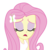 Size: 7680x7680 | Tagged: safe, artist:efk-san, fluttershy, equestria girls, g4, absurd resolution, clothes, cute, eyes closed, female, open mouth, show accurate, shyabetes, sigh, simple background, solo, tank top, transparent background, vector
