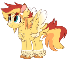 Size: 391x326 | Tagged: safe, artist:wanderingpegasus, oc, oc only, pegasus, pony, simple background, solo