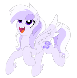 Size: 1007x1019 | Tagged: safe, artist:missbramblemele, oc, oc only, oc:starstorm slumber, pegasus, pony, colored wings, colored wingtips, female, happy, mare, simple background, solo, transparent background