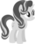 Size: 1024x1292 | Tagged: safe, artist:ra1nb0wk1tty, starlight glimmer, pony, unicorn, g4, female, mare, monochrome, simple background, smiling, solo, transparent background