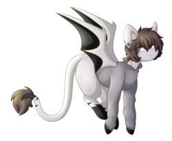 Size: 1853x1521 | Tagged: safe, artist:despotshy, oc, oc only, oc:pastel, bat pony, pony, clothes, male, simple background, solo, stallion, sweater, transparent background