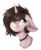 Size: 712x860 | Tagged: safe, artist:monogy, oc, oc only, oc:rae, pony, unicorn, bust, female, floppy ears, mare, portrait, simple background, solo, transparent background