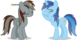 Size: 7000x3661 | Tagged: safe, artist:luckreza8, oc, oc only, baton, facehoof, simple background, transparent background