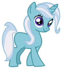 Size: 600x600 | Tagged: safe, artist:bronymlpstarrystar, trixie, pony, g4, blank flank, female, simple background, solo, transparent background, vector