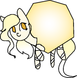 Size: 424x430 | Tagged: safe, artist:nootaz, oc, oc only, oc:light bright, pony, destiny (video game), engram, simple background, solo, transparent background