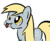 Size: 789x640 | Tagged: safe, artist:phat_guy, derpibooru exclusive, derpy hooves, pegasus, pony, g4, :p, cute, derp, female, mare, missing wing, puffy cheeks, raspberry, reaction image, silly, silly pony, simple background, solo, standing, tongue out, transparent background
