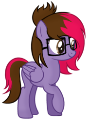 Size: 1112x1532 | Tagged: safe, artist:venomns, oc, oc only, pegasus, pony, female, glasses, mare, simple background, solo, transparent background