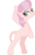 Size: 1600x2463 | Tagged: safe, artist:leopurofriki, edit, editor:slayerbvc, vector edit, cheerilee, earth pony, pony, g4, bald, bedroom eyes, bipedal, female, furless, furless edit, mare, nude edit, nudity, pose, shaved, shaved tail, simple background, solo, transparent background, vector