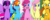 Size: 2500x1000 | Tagged: safe, artist:artylovr, applejack, fluttershy, pinkie pie, rainbow dash, twilight sparkle, alicorn, pony, g4, smiling, twilight sparkle (alicorn)