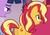 Size: 874x615 | Tagged: safe, screencap, sunset shimmer, pony, unicorn, equestria girls, equestria girls series, forgotten friendship, g4, butt, cropped, offscreen character, plot, solo focus