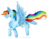 Size: 3031x2369 | Tagged: safe, artist:forestemni, rainbow dash, pony, g4, chest fluff, female, fluffy, heart eyes, high res, simple background, solo, transparent background, wingding eyes