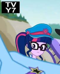 Size: 473x583 | Tagged: safe, screencap, sci-twi, trixie, twilight sparkle, equestria girls, equestria girls specials, g4, my little pony equestria girls: better together, my little pony equestria girls: forgotten friendship, beach, cap, feet, flip-flops, hat, legs, pictures of legs, sandals, toes, tv-y7