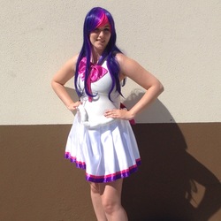 Size: 2108x2108 | Tagged: safe, artist:theponymasters, twilight sparkle, human, g4, clothes, cosplay, costume, crossover, dress, high res, irl, irl human, photo, sailor moon (series)