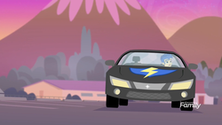 Size: 1920x1080 | Tagged: safe, screencap, flash sentry, equestria girls, equestria girls specials, g4, my little pony equestria girls: better together, my little pony equestria girls: forgotten friendship, car, cutie mark, discovery family logo, flash sentry's car, male, solo