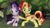 Size: 3840x2160 | Tagged: safe, alternate version, artist:tehwatever, starlight glimmer, sunset shimmer, pony, unicorn, g4, 3d, duo, female, fight, gmod, high res, injured, mare, open mouth, scratches, sweat