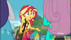 Size: 1280x720 | Tagged: safe, edit, edited screencap, screencap, applejack, fluttershy, pinkie pie, rainbow dash, rarity, sci-twi, spike, spike the regular dog, sunset shimmer, twilight sparkle, dog, equestria girls, equestria girls specials, g4, my little pony equestria girls: better together, my little pony equestria girls: choose your own ending, my little pony equestria girls: forgotten friendship, my little pony equestria girls: friendship games, my little pony equestria girls: legend of everfree, stressed in show, text support: sunset shimmer, animated, bikini, clothes, daydream shimmer, female, flashback, implied lesbian, implied scitwishimmer, implied shipping, implied sunsetsparkle, midnight sparkle, shipping fuel, sound, swimsuit, webm