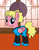 Size: 591x760 | Tagged: safe, artist:author92, oc, oc only, oc:sweetie bloom, pegasus, pony, brightly colored ninjas, clothes, cute, dojo, female, kunoichi, mare, ninja, ocbetes, ponyville dojo