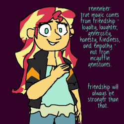 Size: 500x500 | Tagged: safe, artist:rivalcat, sunset shimmer, equestria girls, g4, female, solo